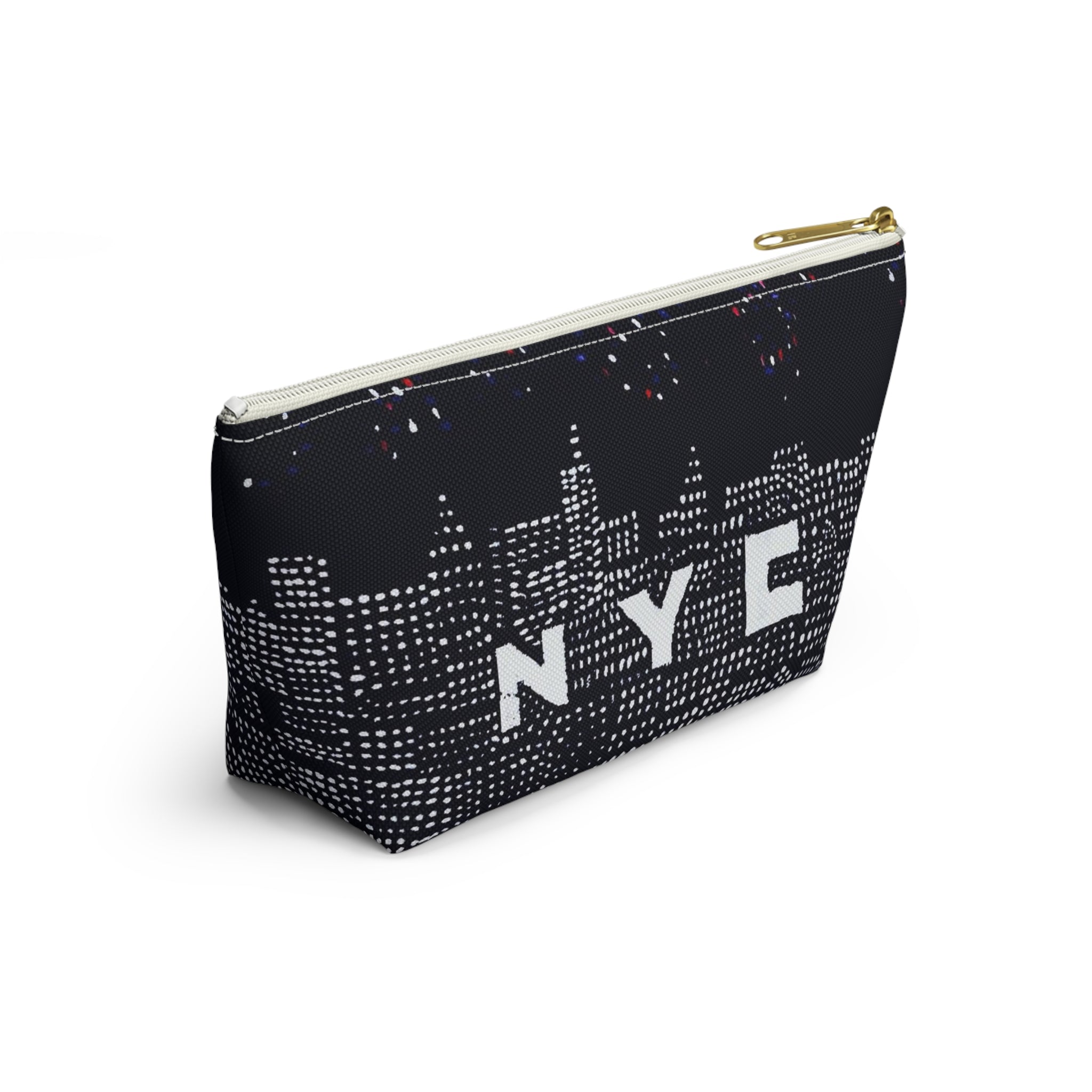 NYC Skyline Accessory Pouch — "NYC SKYLINE&
