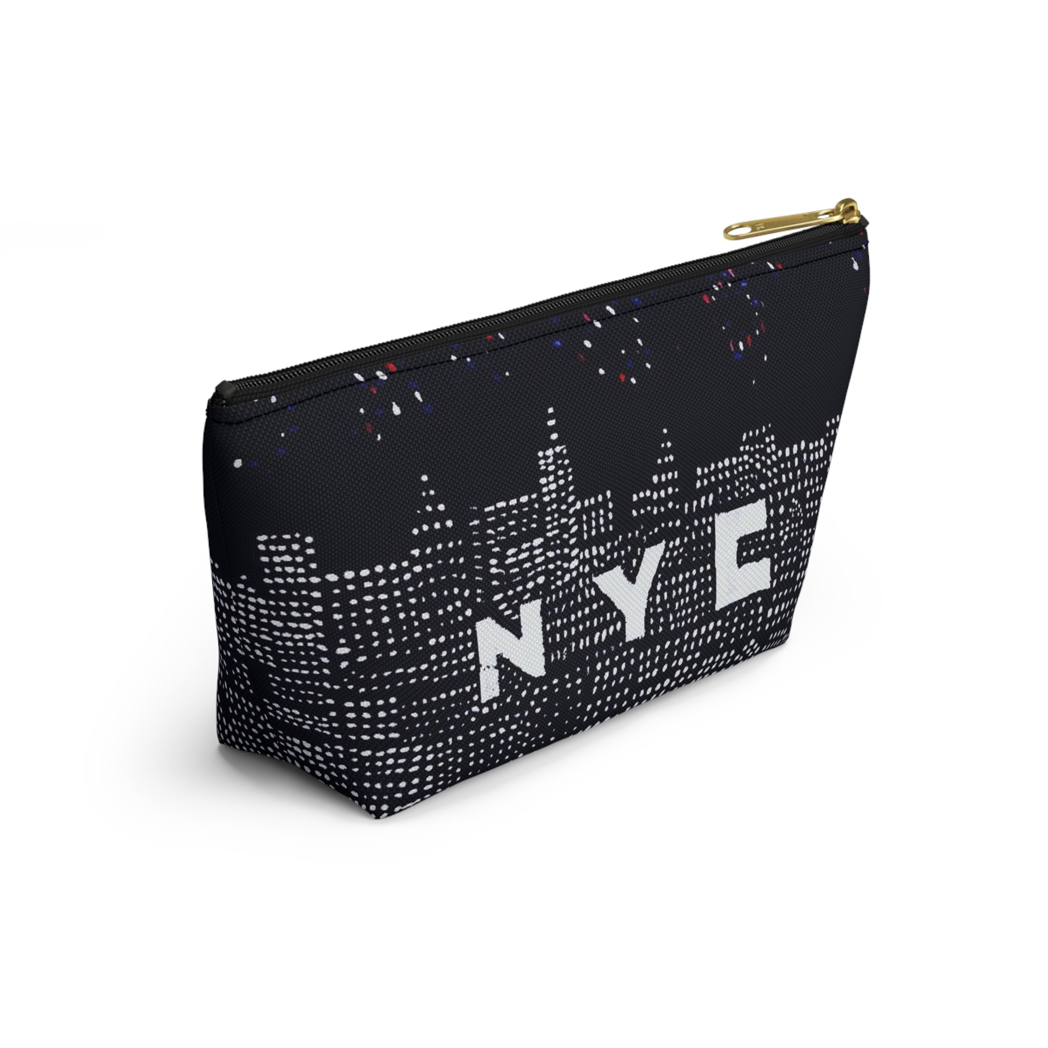 NYC Skyline Accessory Pouch — "NYC SKYLINE&