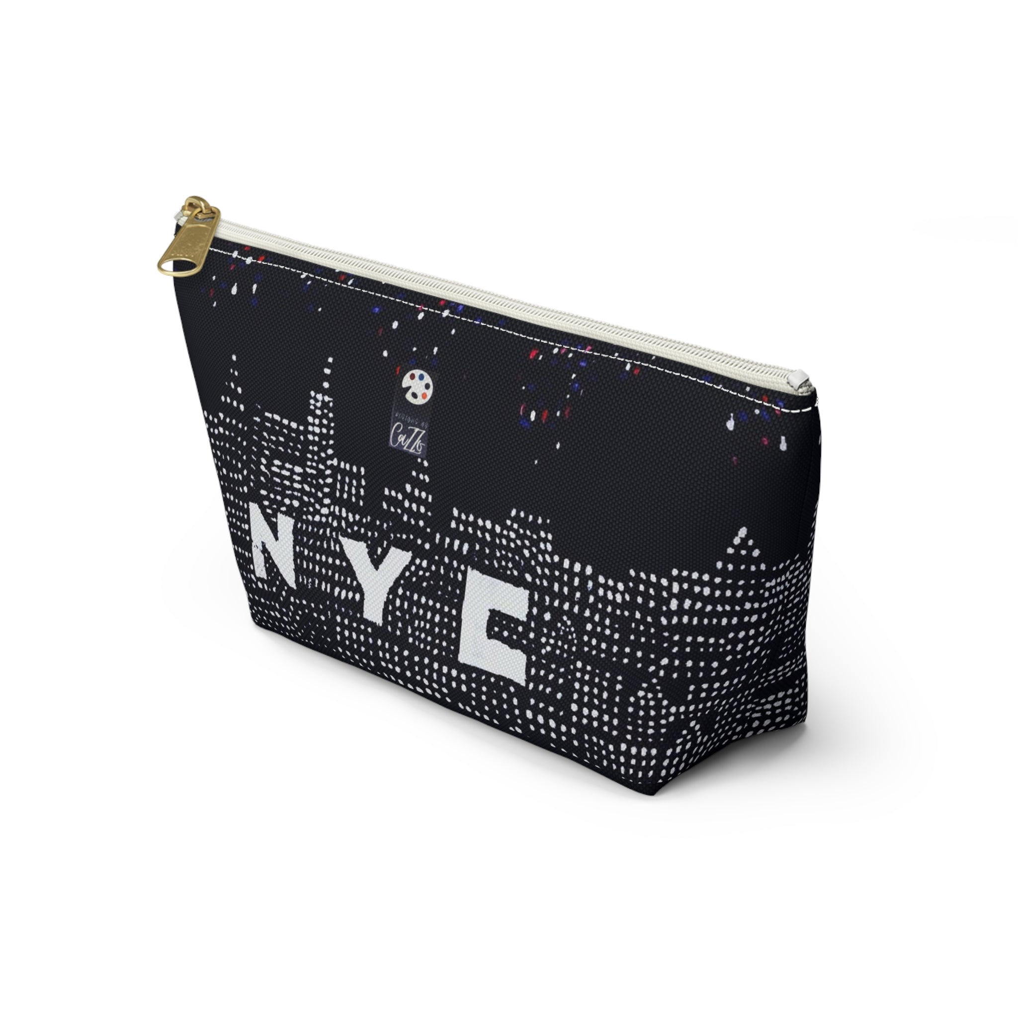 NYC Skyline Accessory Pouch — "NYC SKYLINE&