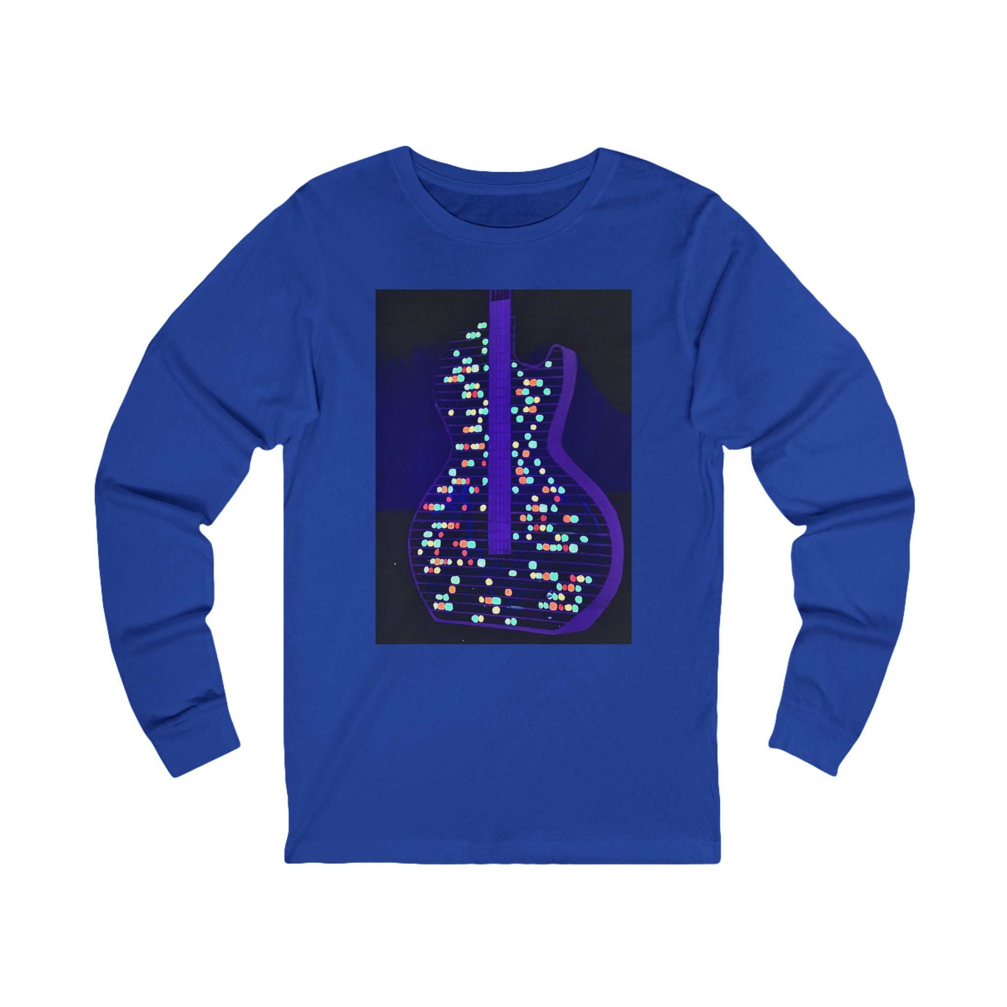 ALL AMERICAN GUITAR Long Sleeve Tee — Neon