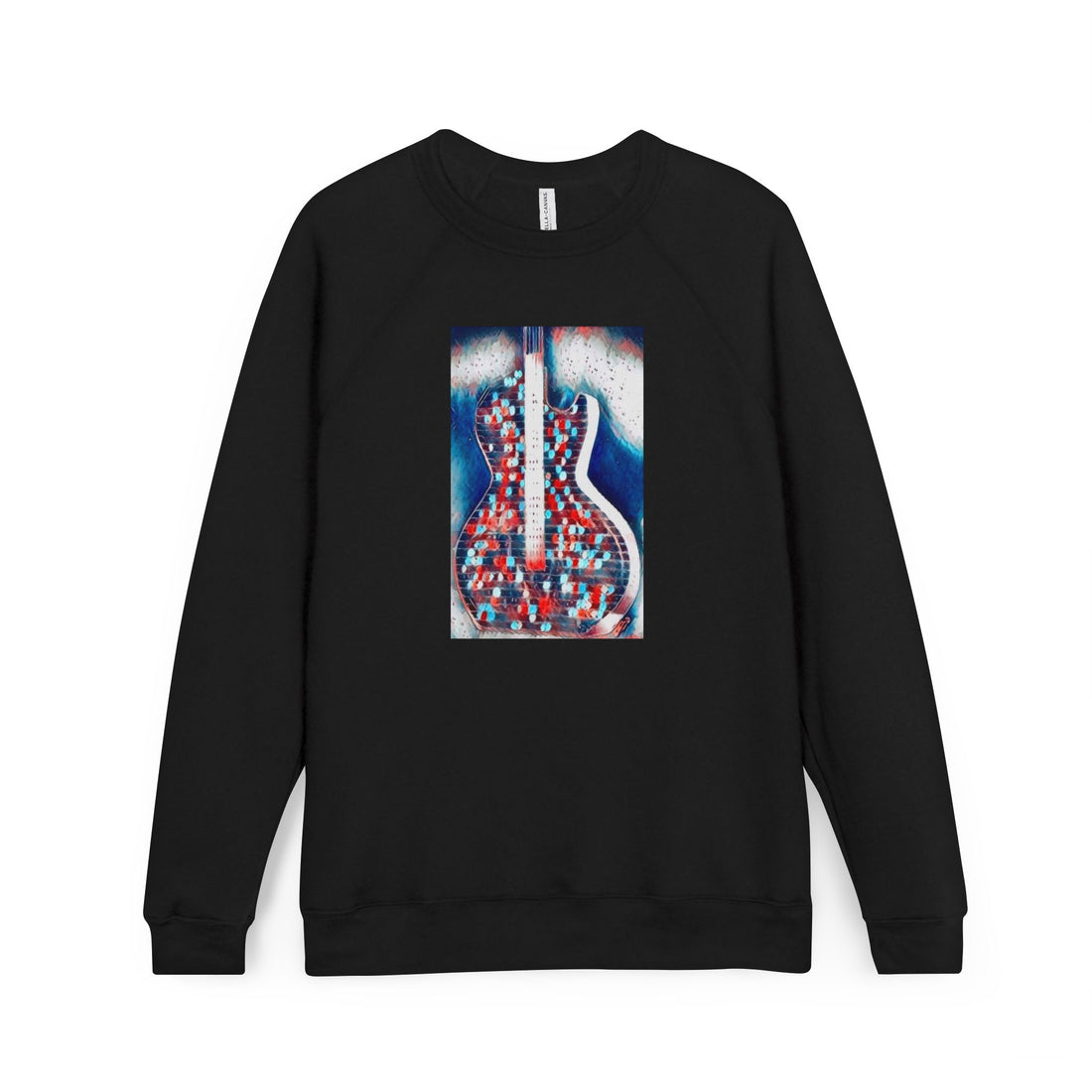 ALL AMERICAN GUITAR Sweatshirt — Red White &amp; Blue