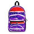 BACKPACK "HEAD ABOVE WATER" PURPLE/RED