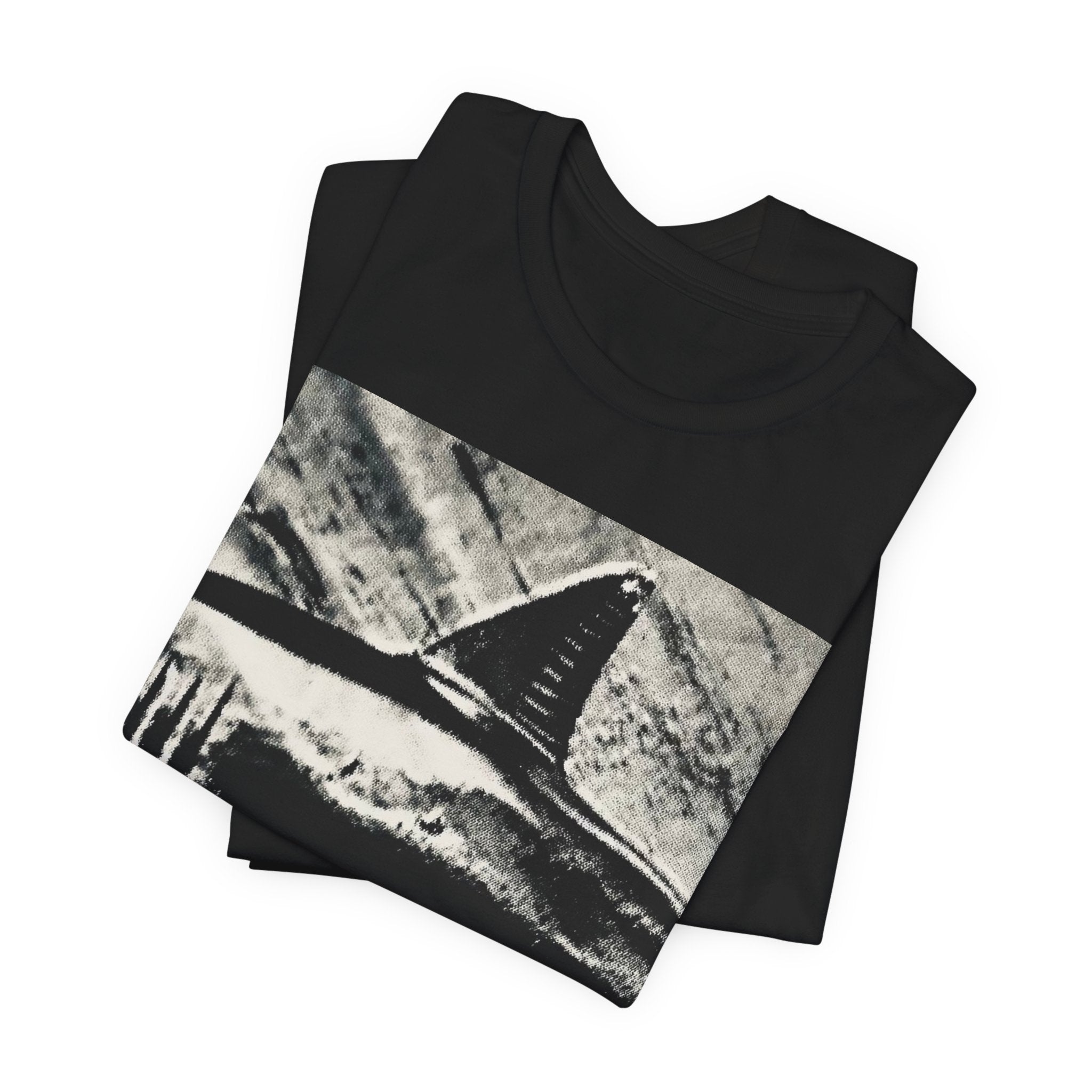 SHARK WEEK T SHIRT -  "Beneath the Surface"  Monochrome