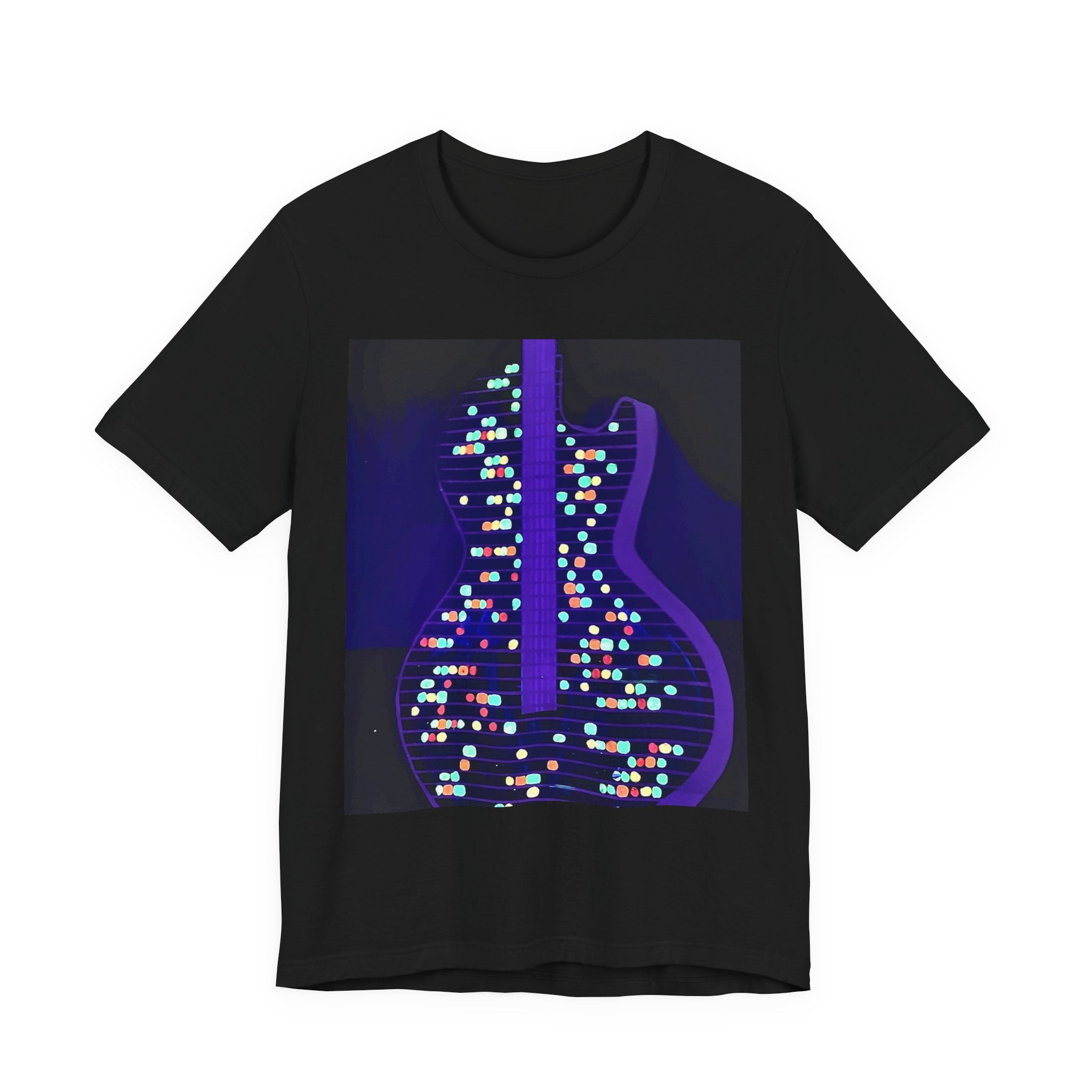 ALL AMERICAN GUITAR T-Shirt — Neon