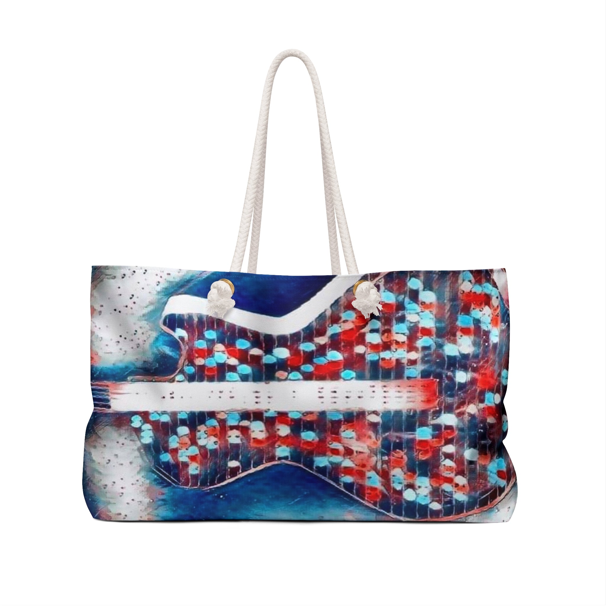 ALL AMERICAN GUITAR Weekender Bag — Red White & Blue