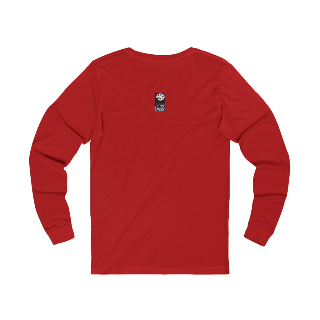 ALL AMERICAN GUITAR Long Sleeve Tee — Red White & Blue