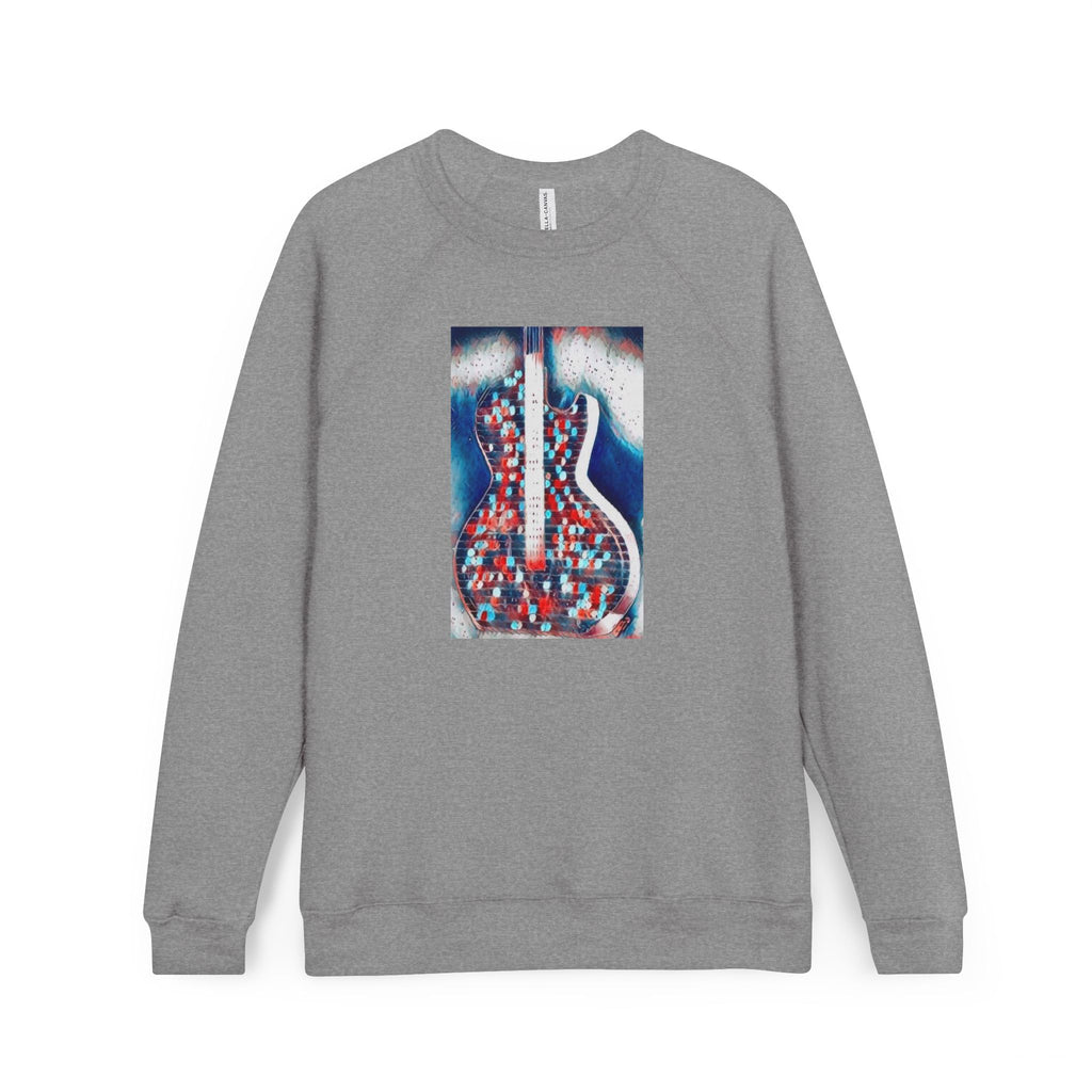 ALL AMERICAN GUITAR Sweatshirt — Red White & Blue