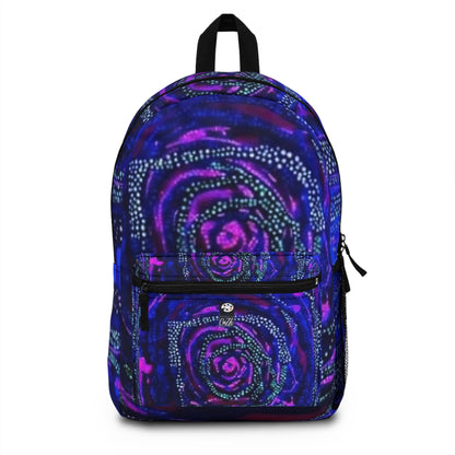 BACKPACK "SPACE ODYSSEY" (BLACK LIT VERSION)  BACKPACK