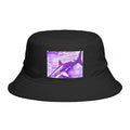 SHARK WEEK BUCKET HAT "Beneath the Surface" Purple | Shark Art Hat