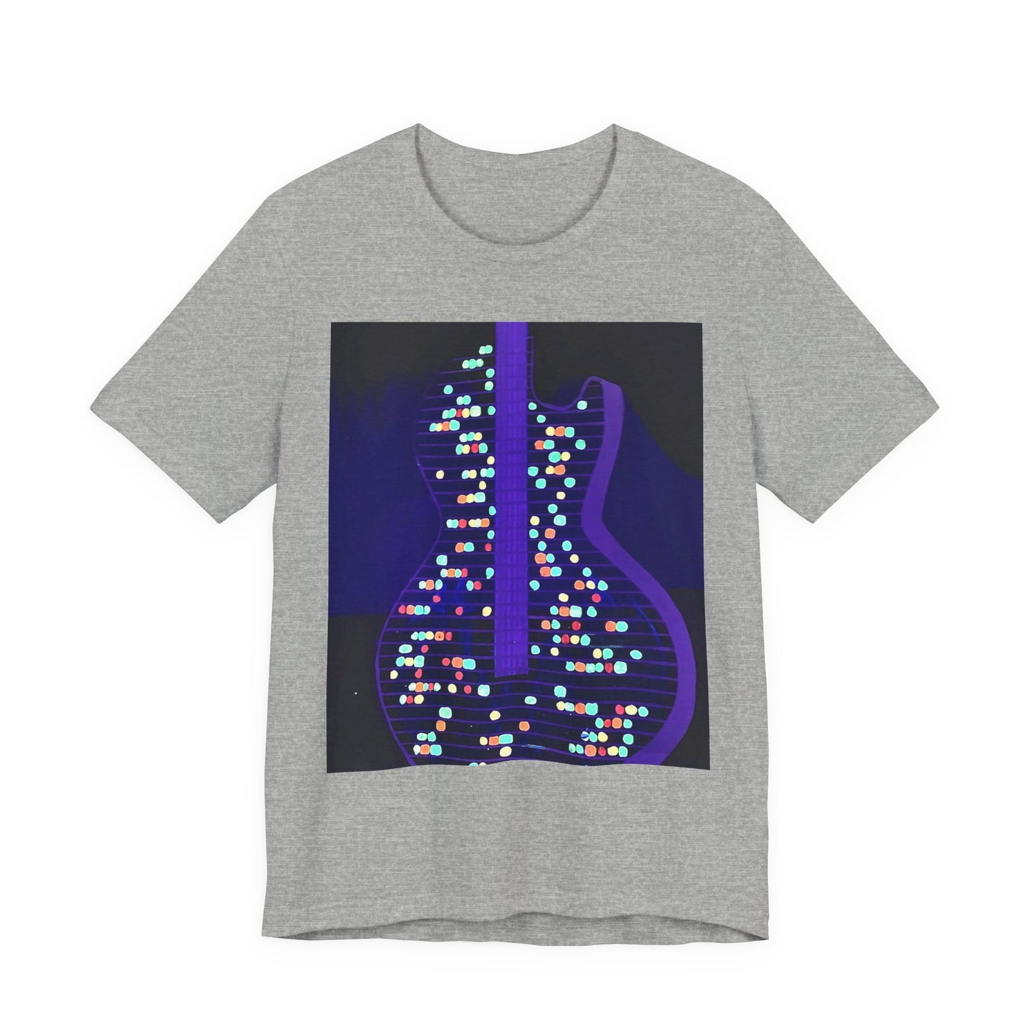 ALL AMERICAN GUITAR T-Shirt — Neon