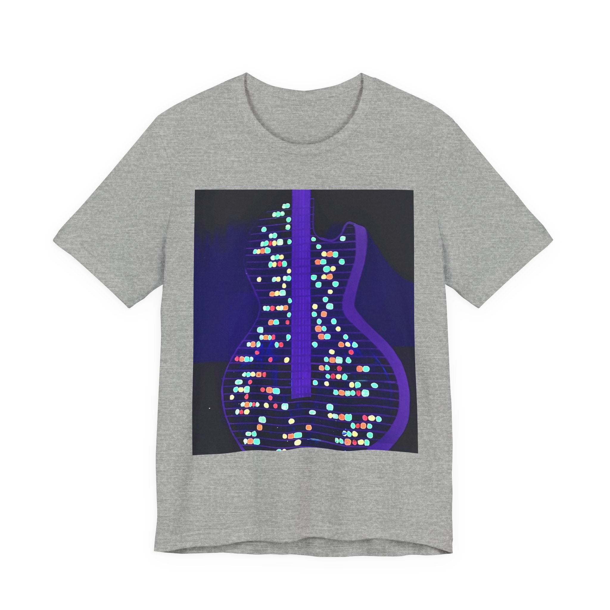 ALL AMERICAN GUITAR T-Shirt — Neon