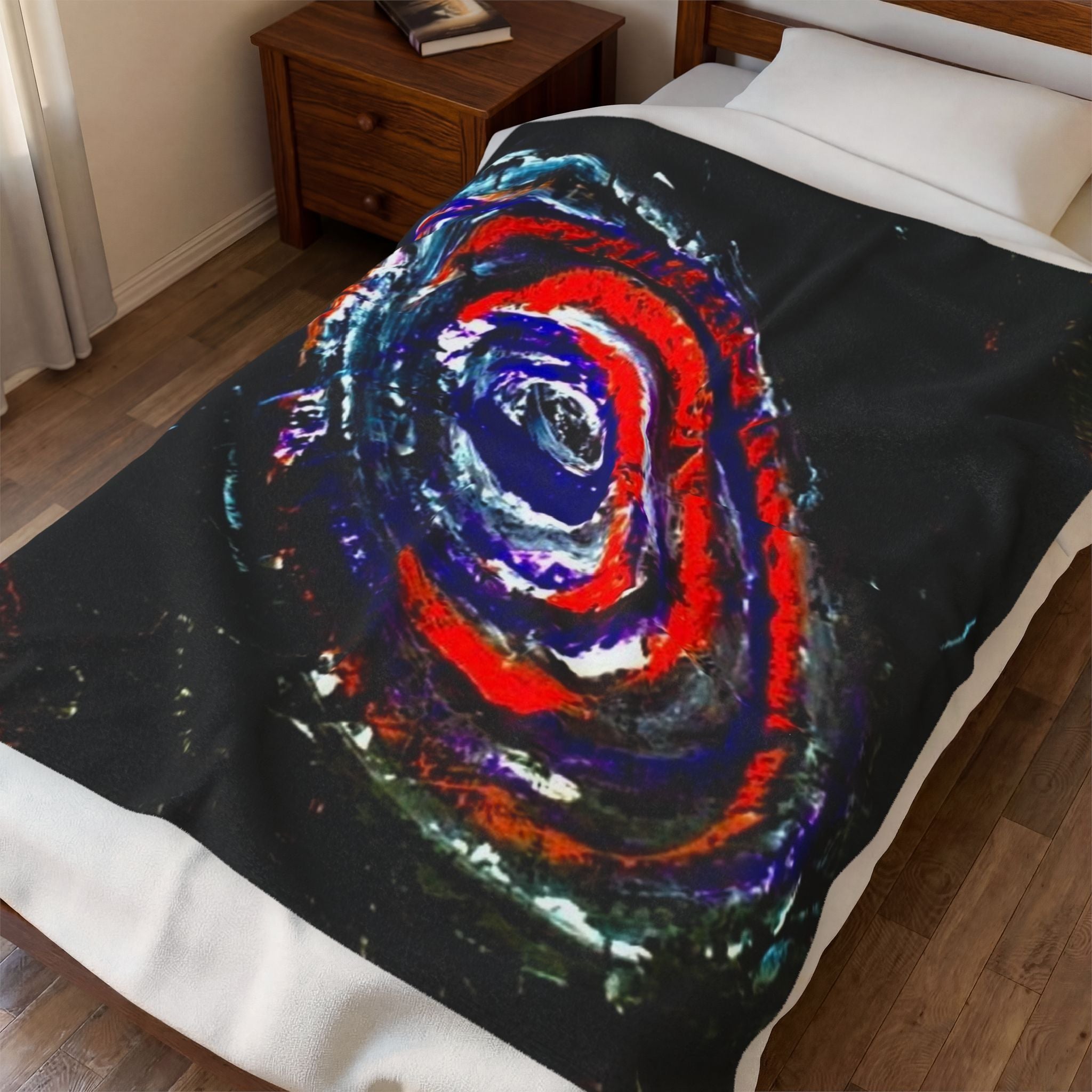 "GALAXY"  Velveteen Plush Blanket