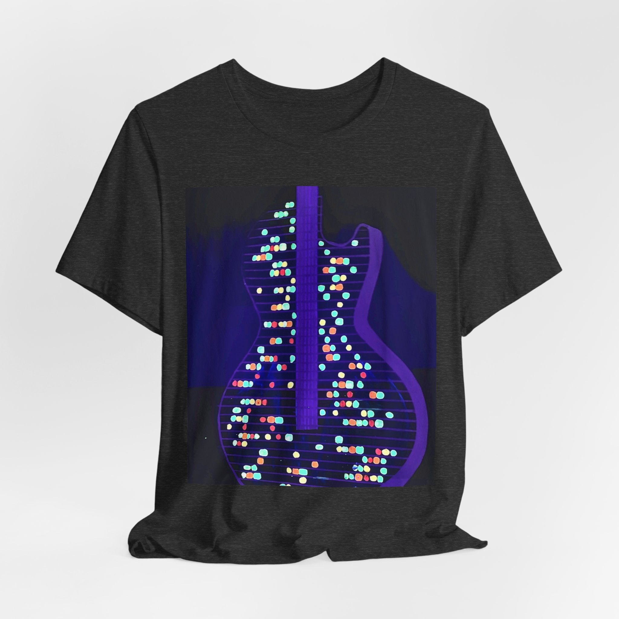 ALL AMERICAN GUITAR T-Shirt — Neon
