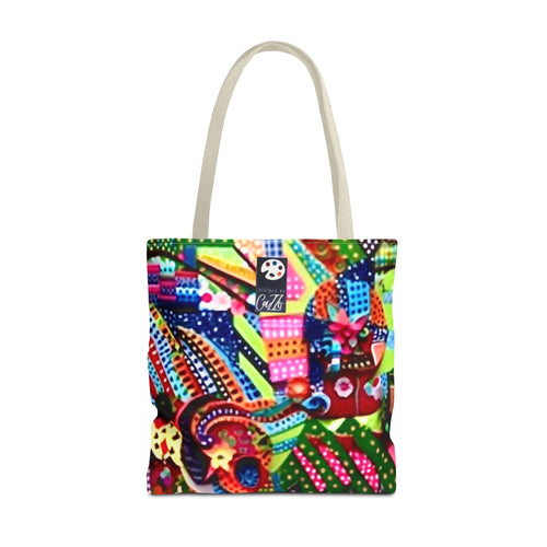 "FARM TO TABLE" ORIGINAL ARTWORK TOTE  Tote Bag (AOP)