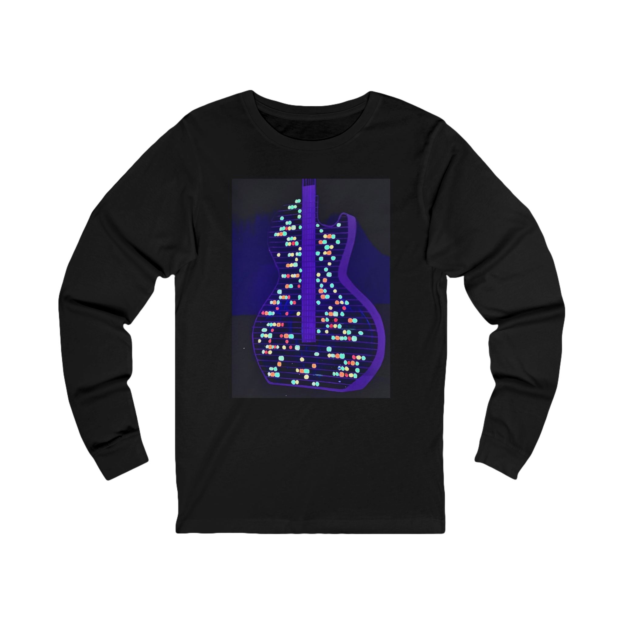 ALL AMERICAN GUITAR Long Sleeve Tee — Neon