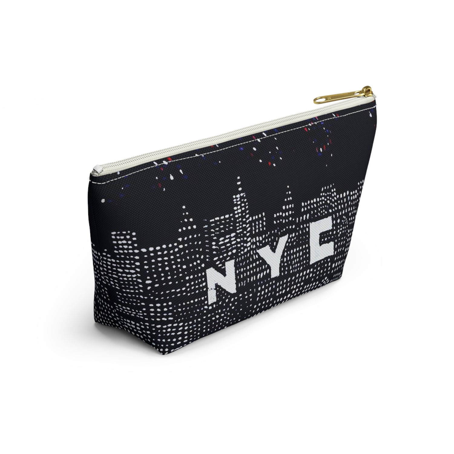 NYC Skyline Accessory Pouch — "NYC SKYLINE&