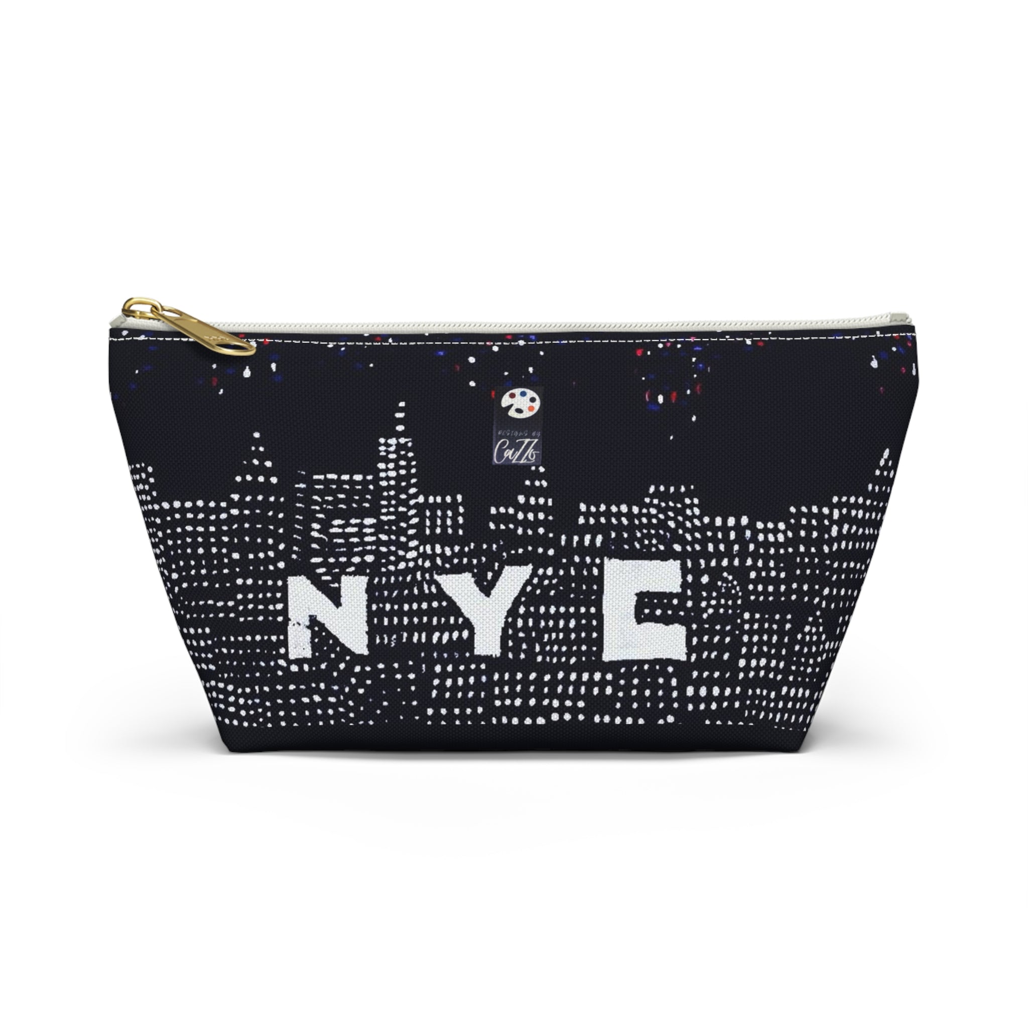NYC Skyline Accessory Pouch — "NYC SKYLINE&