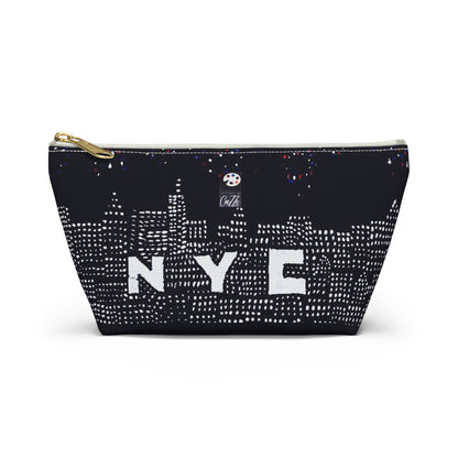 NYC Skyline Accessory Pouch — "NYC SKYLINE&
