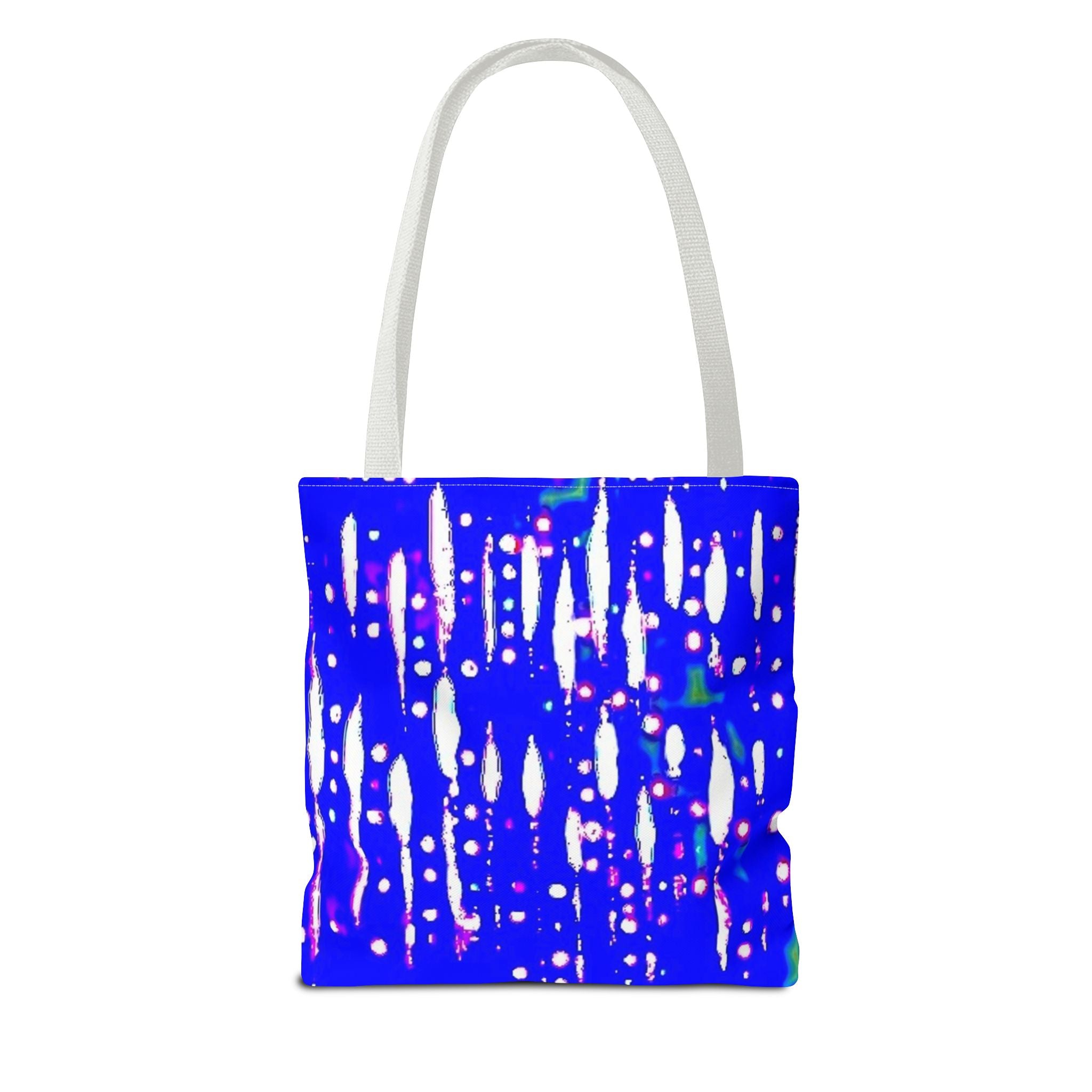 "BLUE RAIN" Tote with ORIGINAL ARTWORK from DESIGNSBYCAZZO.