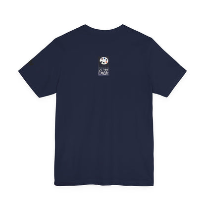 SHARK WEEK T SHIRT "Beneath the Surface" Blue Steel | Shark Art Tee
