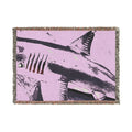 Woven Blanket "Beneath the Surface" purple