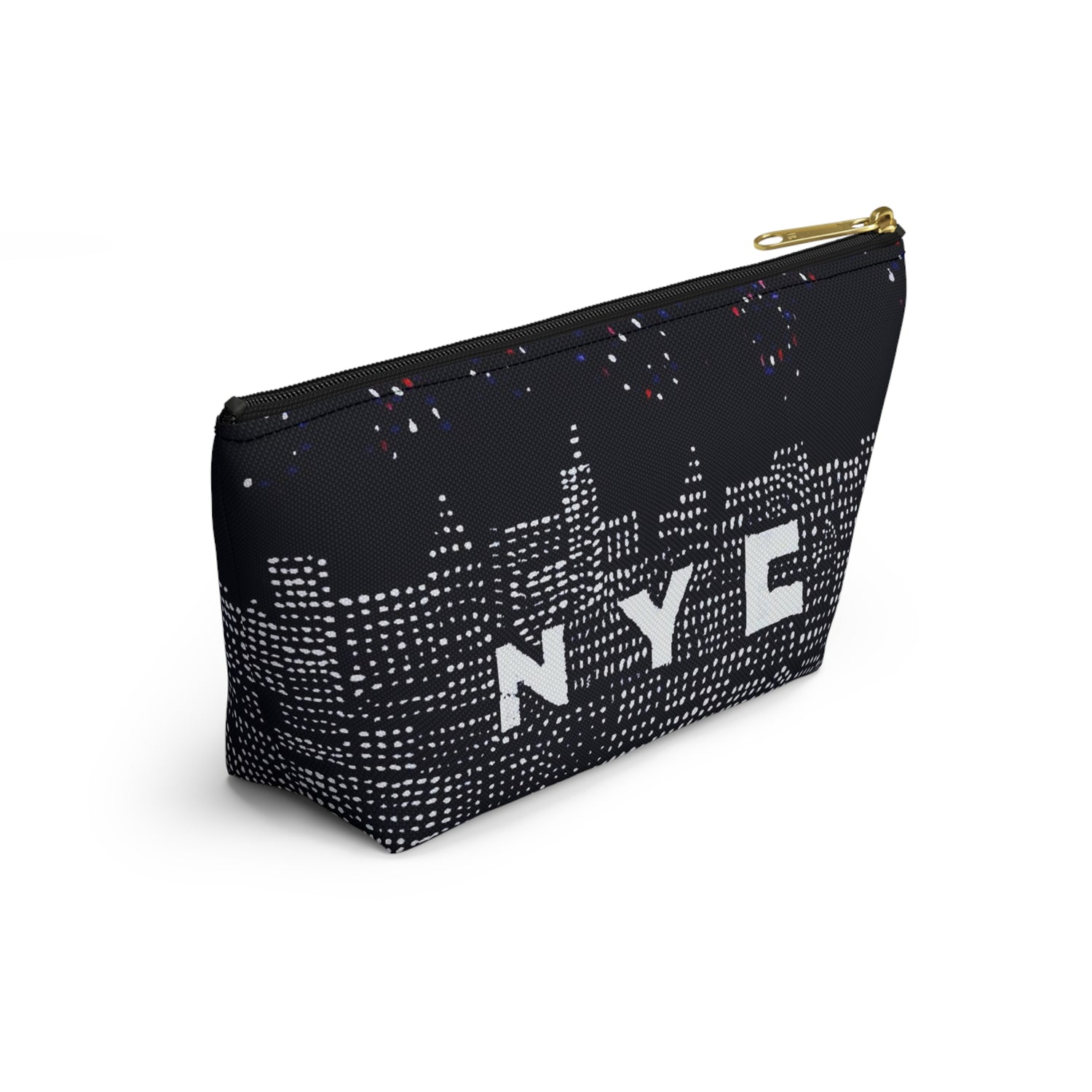 NYC Skyline Accessory Pouch — "NYC SKYLINE&