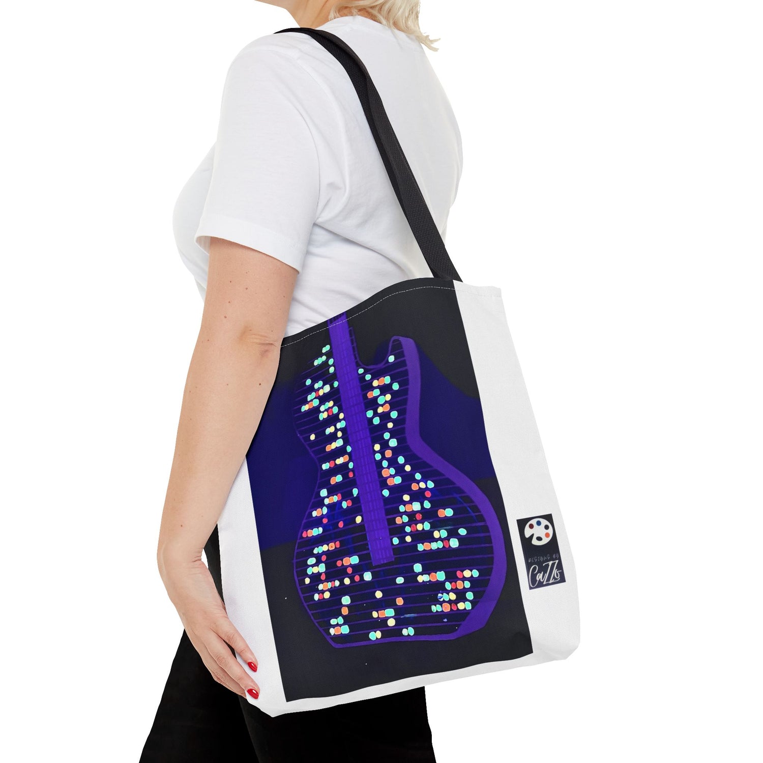 ALL AMERICAN GUITAR Tote Bag  Neon