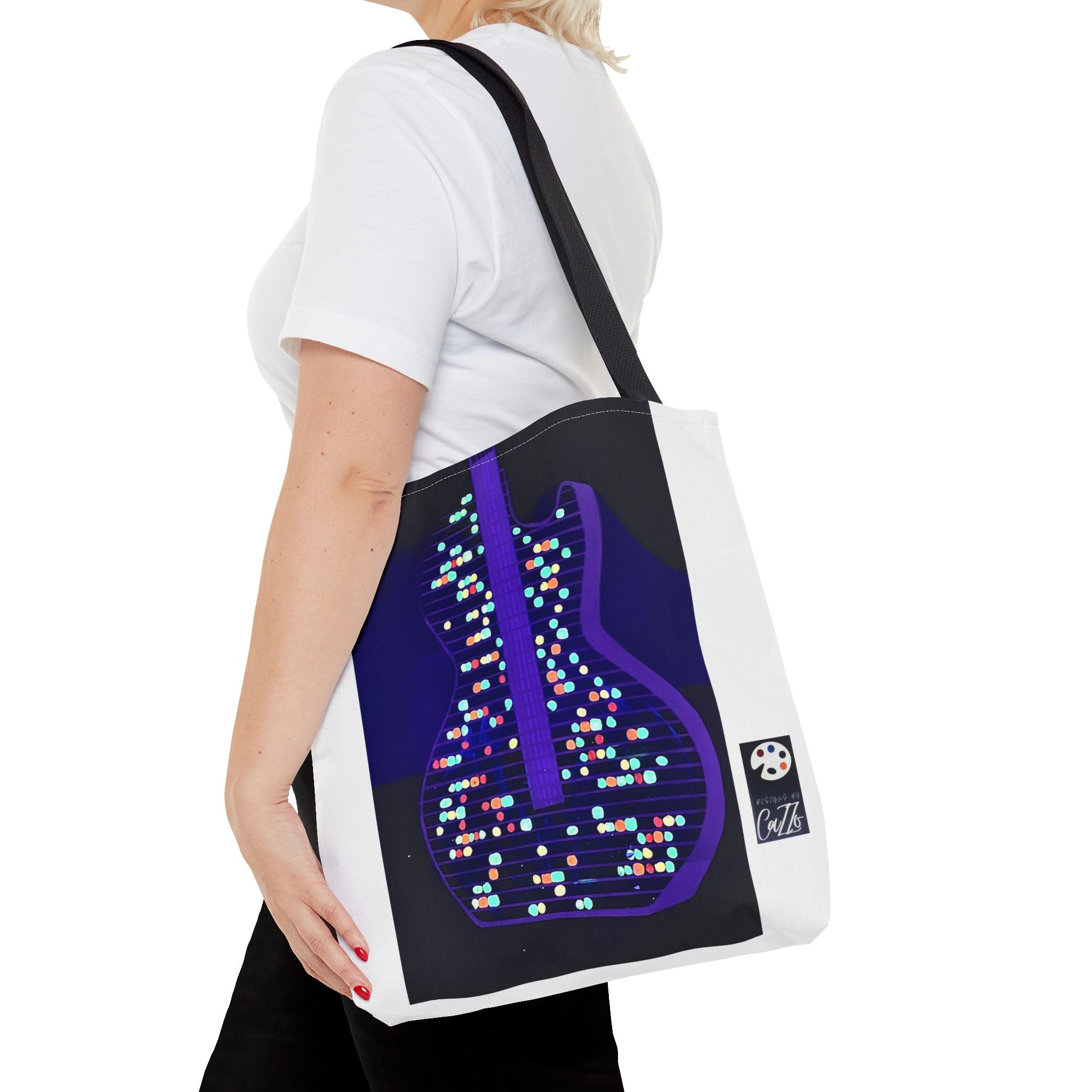 ALL AMERICAN GUITAR Tote Bag  Neon