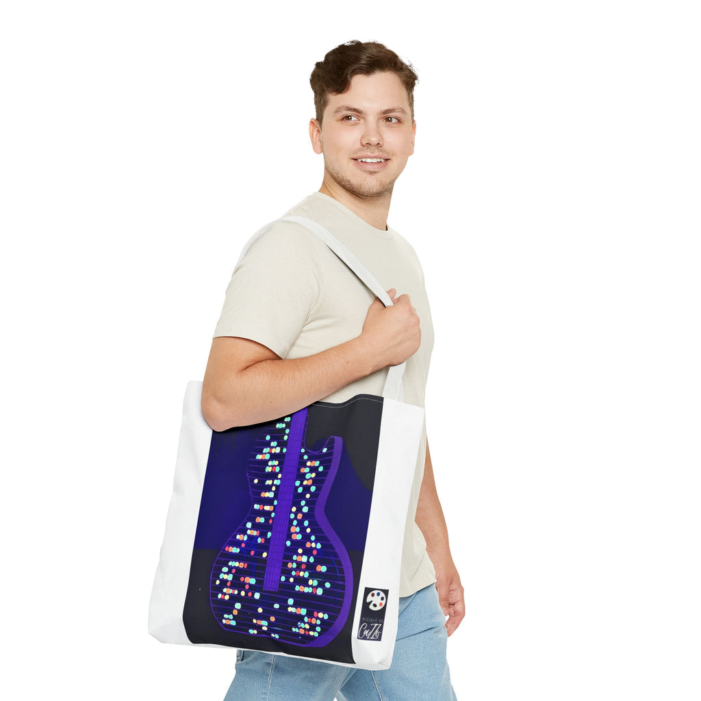 ALL AMERICAN GUITAR Tote Bag  Neon