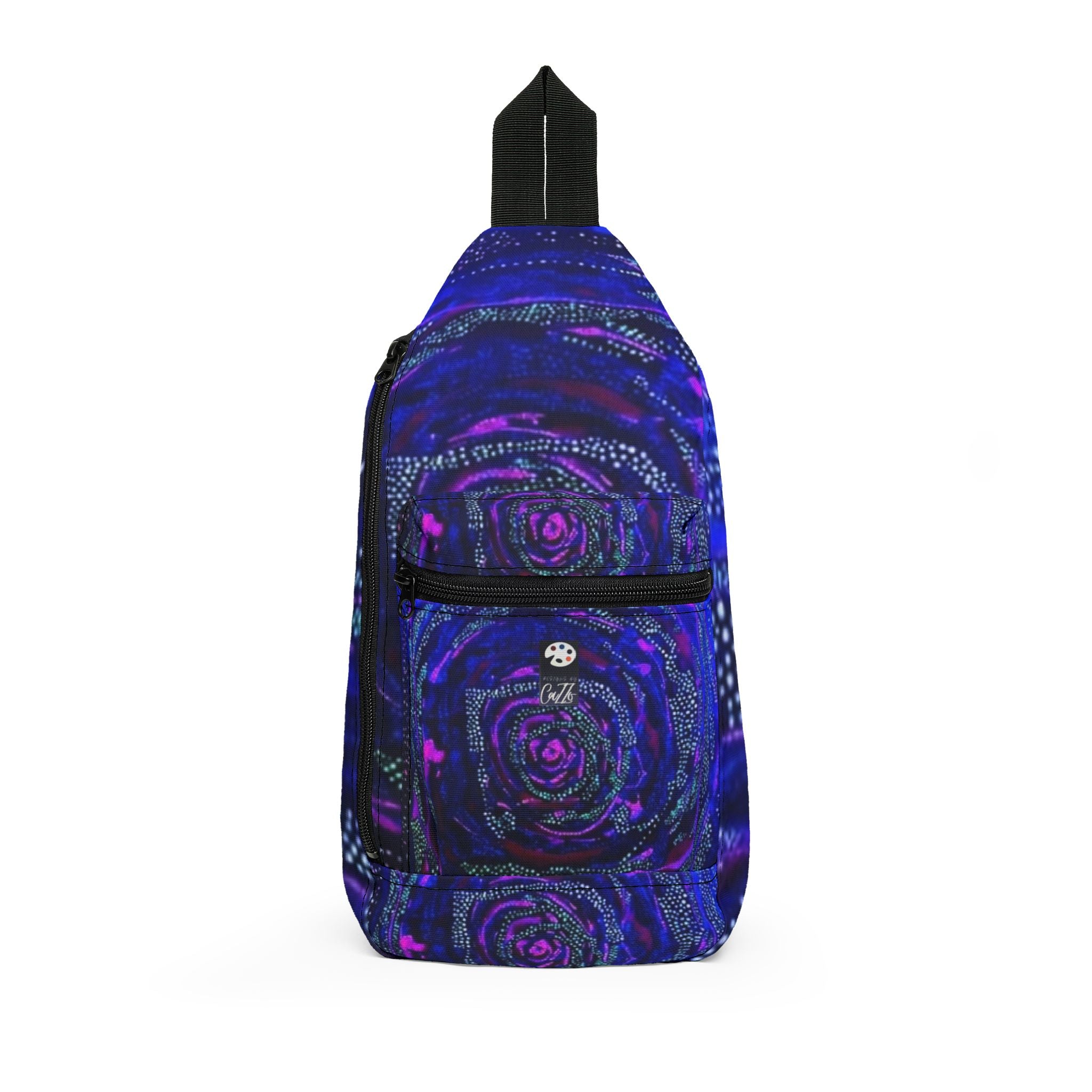 SLING BAG "SPACE ODYSSEY" BLACK LIT VERSION