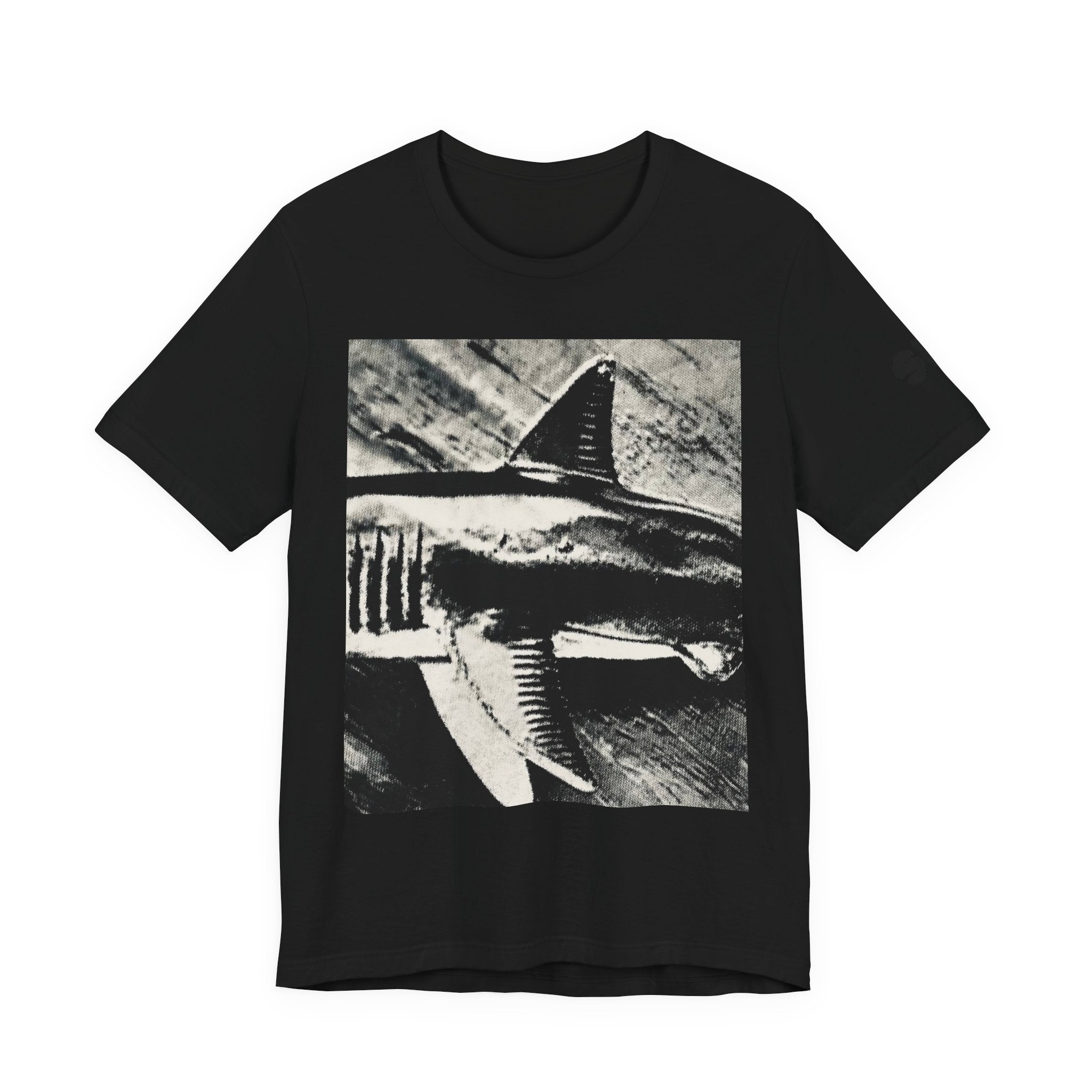 SHARK WEEK T SHIRT -  "Beneath the Surface"  Monochrome