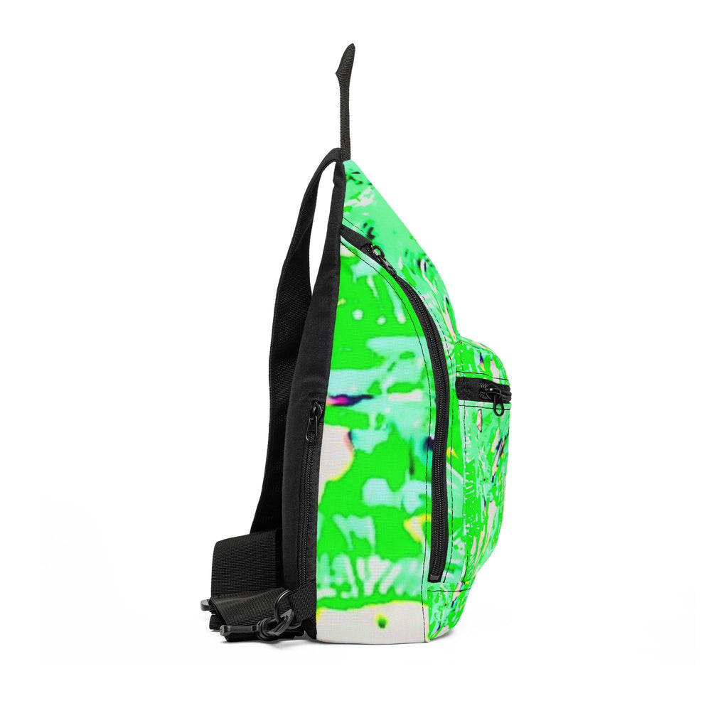 SLING BAG "HURRICANE" LIME GREEN