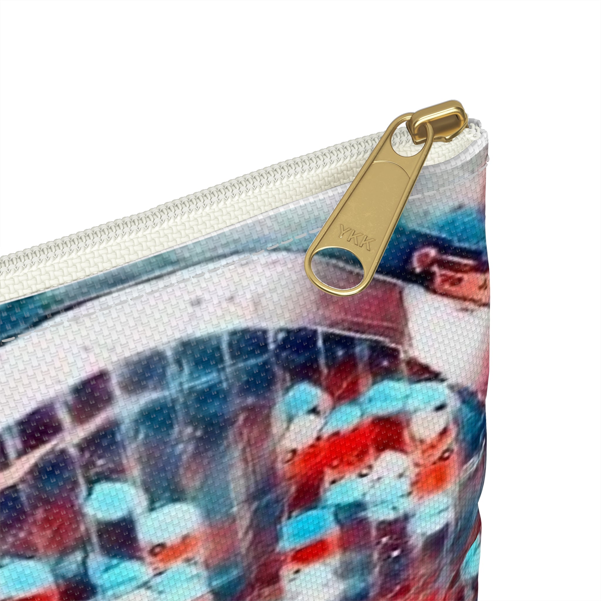 ALL AMERICAN GUITAR Zipper Pouch — Red White & Blue