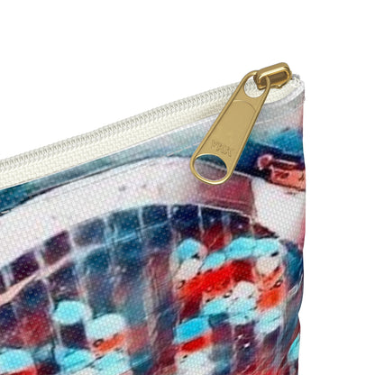 ALL AMERICAN GUITAR Zipper Pouch — Red White &amp; Blue