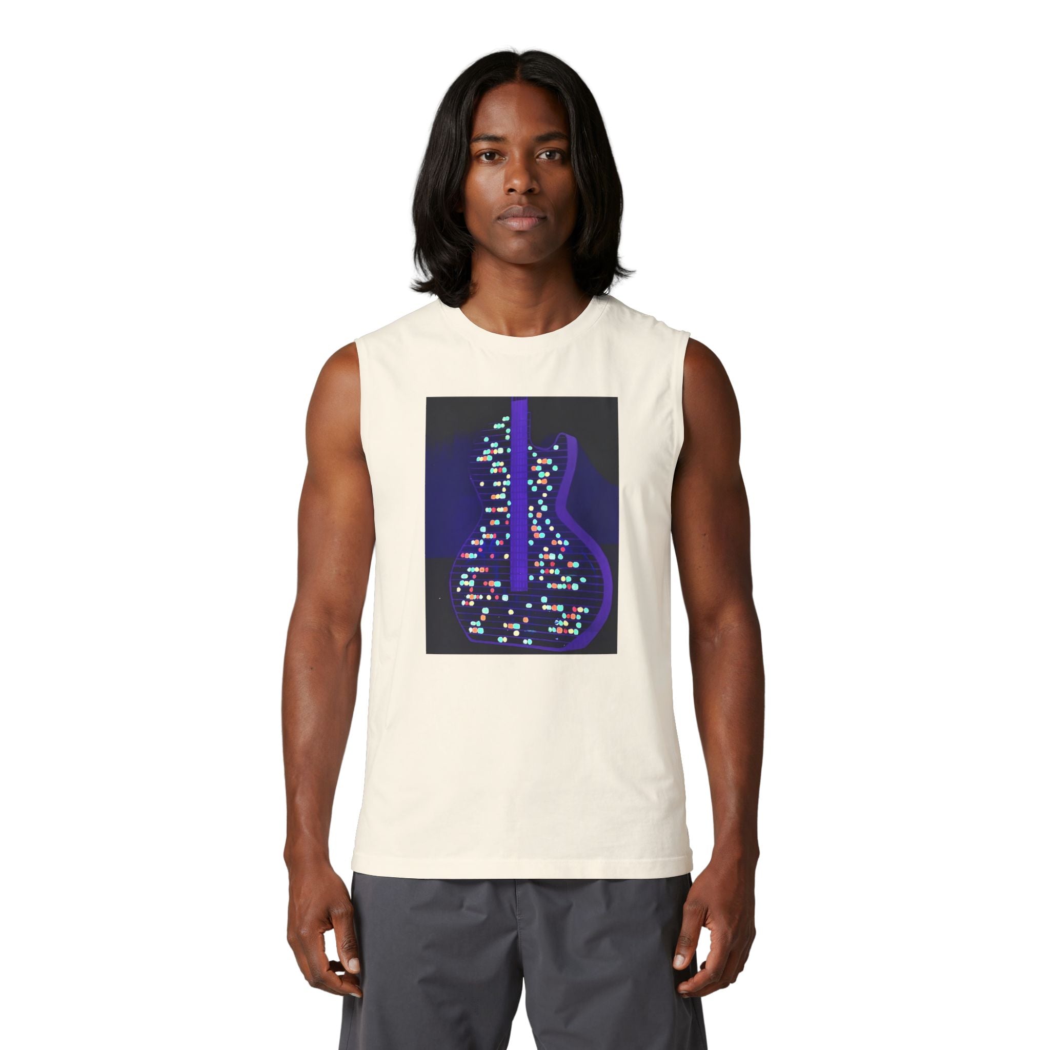 ALL AMERICAN GUITAR Muscle Tank — Neon