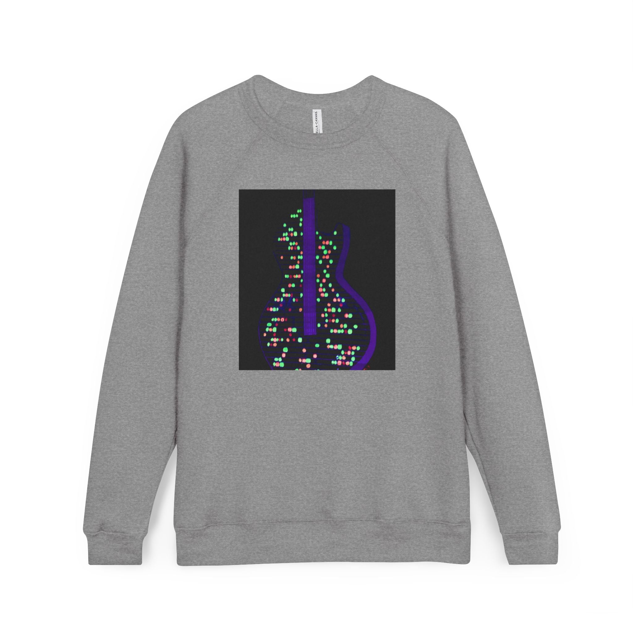ALL AMERICAN GUITAR Sweatshirt — Neon