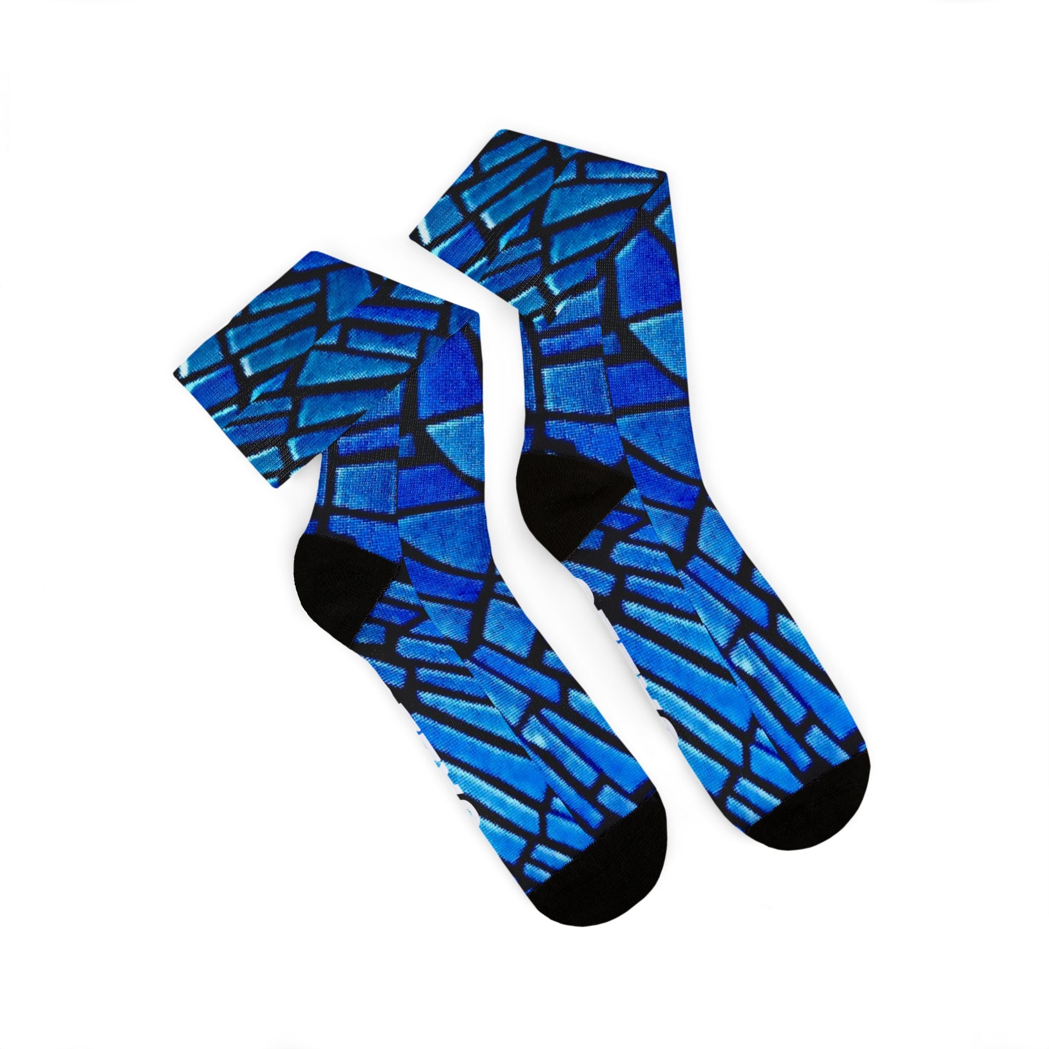CAZZO SOCKS "SHATTERED" DARK BLUE