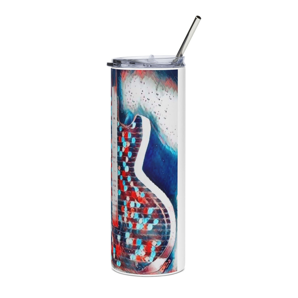 ALL AMERICAN GUITAR Tumbler — Red White & Blue
