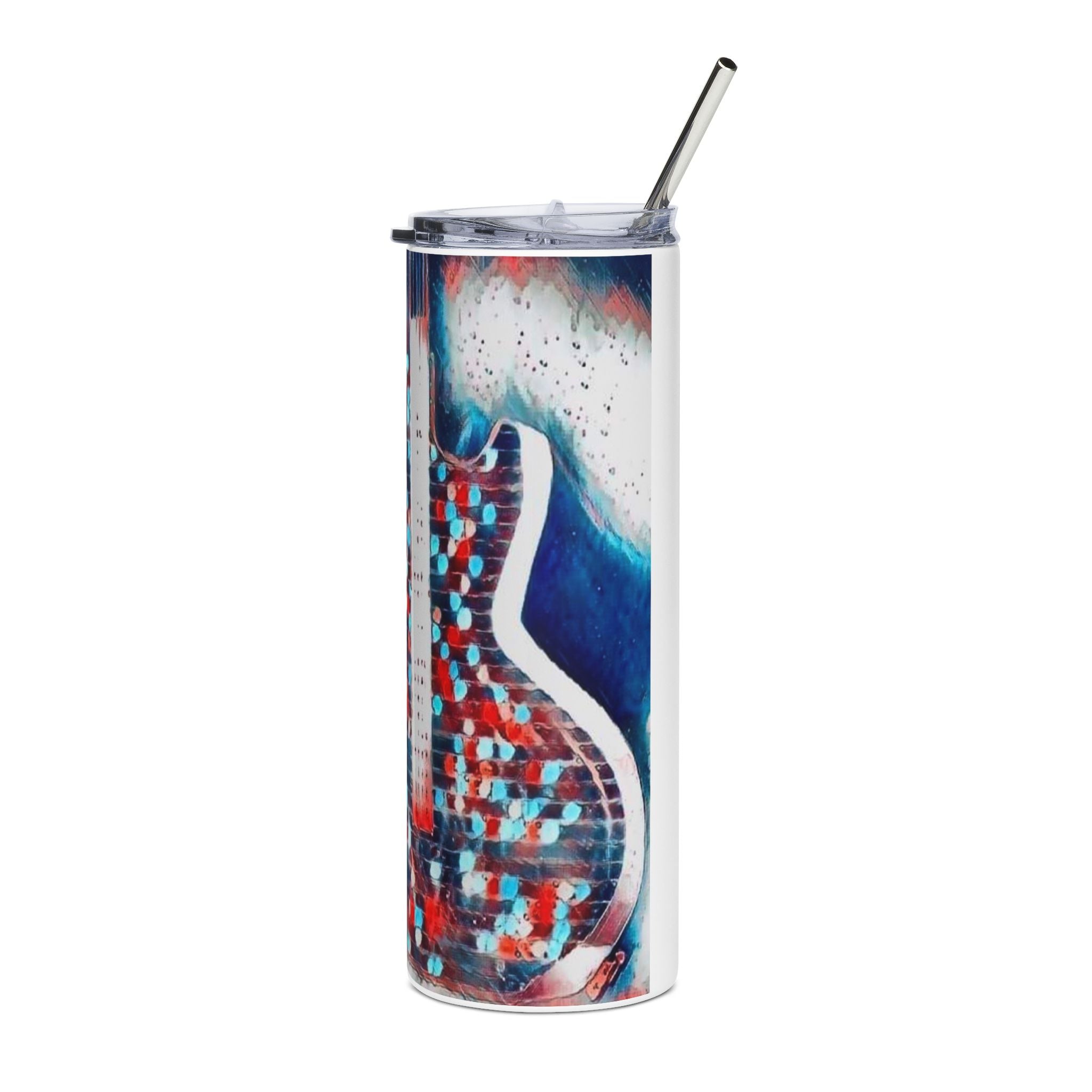 ALL AMERICAN GUITAR Tumbler — Red White & Blue