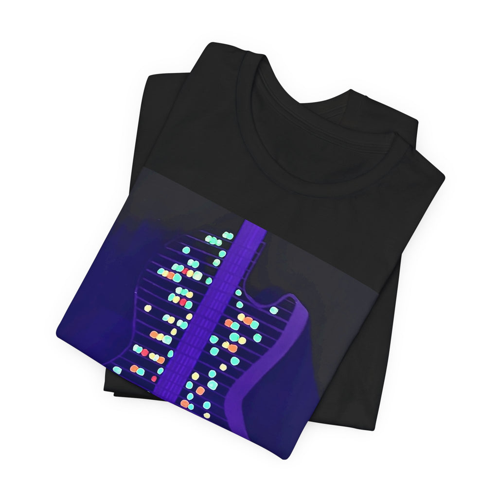 ALL AMERICAN GUITAR T-Shirt — Neon