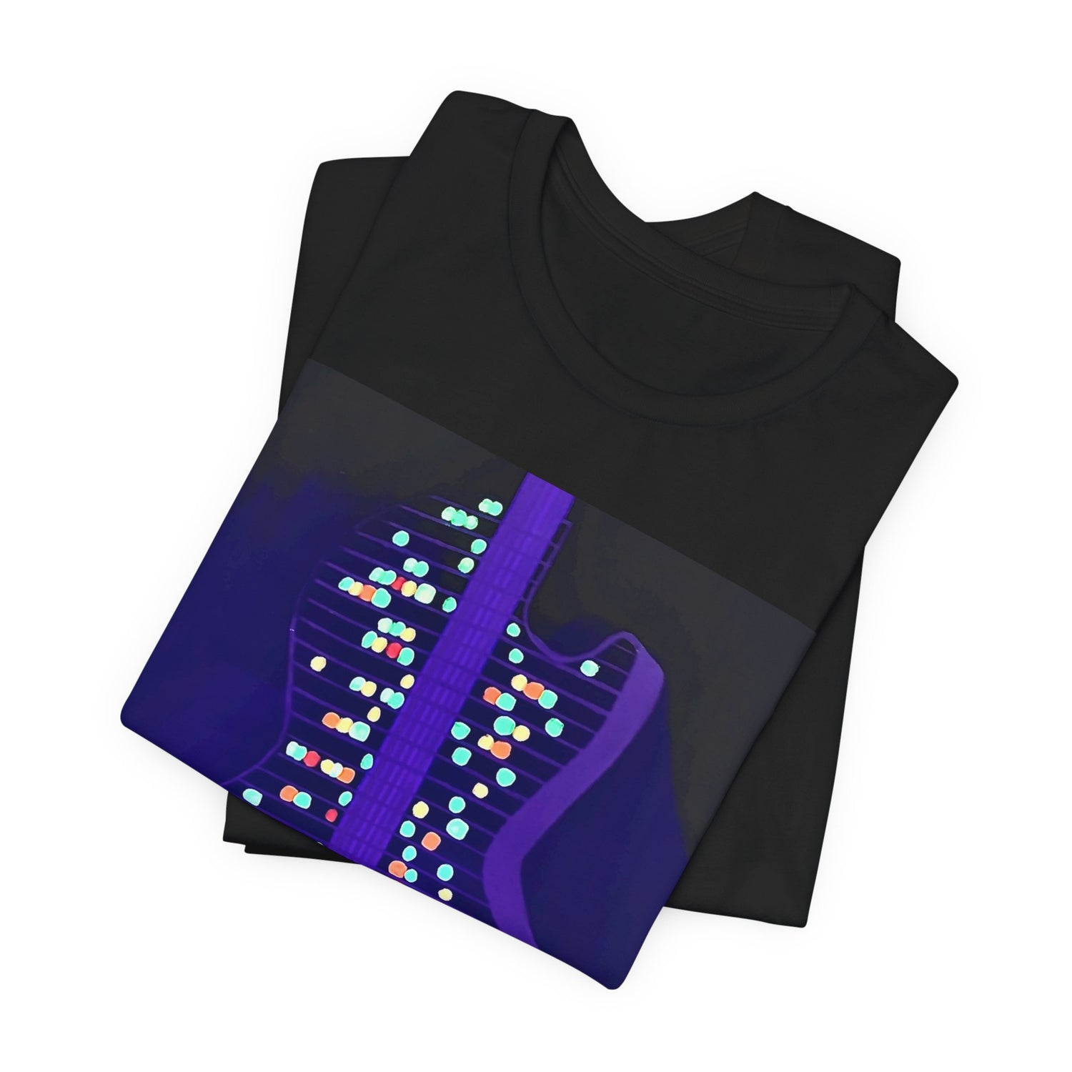 ALL AMERICAN GUITAR T-Shirt — Neon