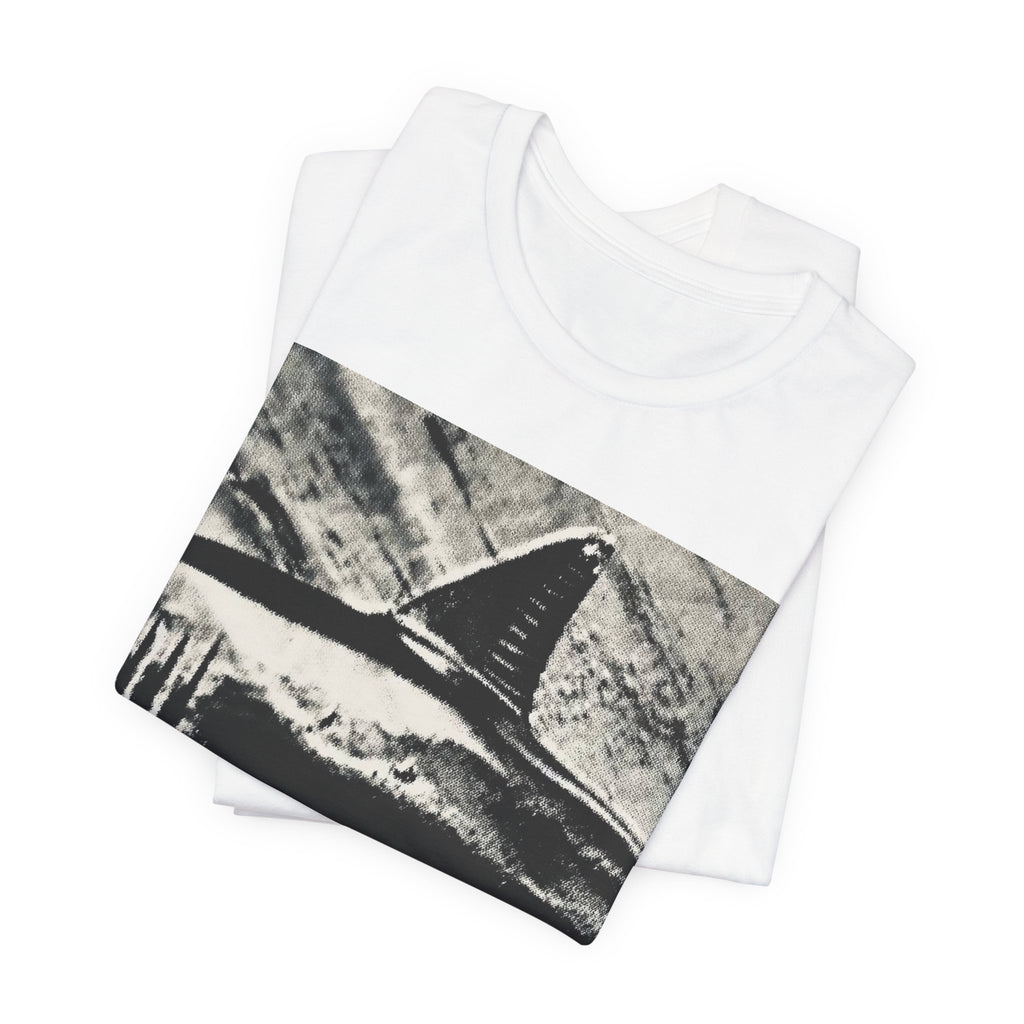 SHARK WEEK T SHIRT -  "Beneath the Surface"  Monochrome