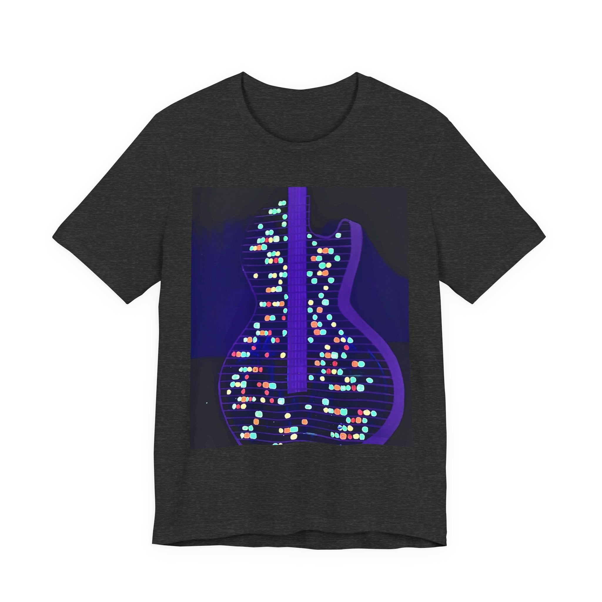 ALL AMERICAN GUITAR T-Shirt — Neon