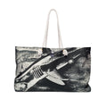 SHARK WEEK "BENEATH THE SURFACE"  Weekender Bag — Monochrome