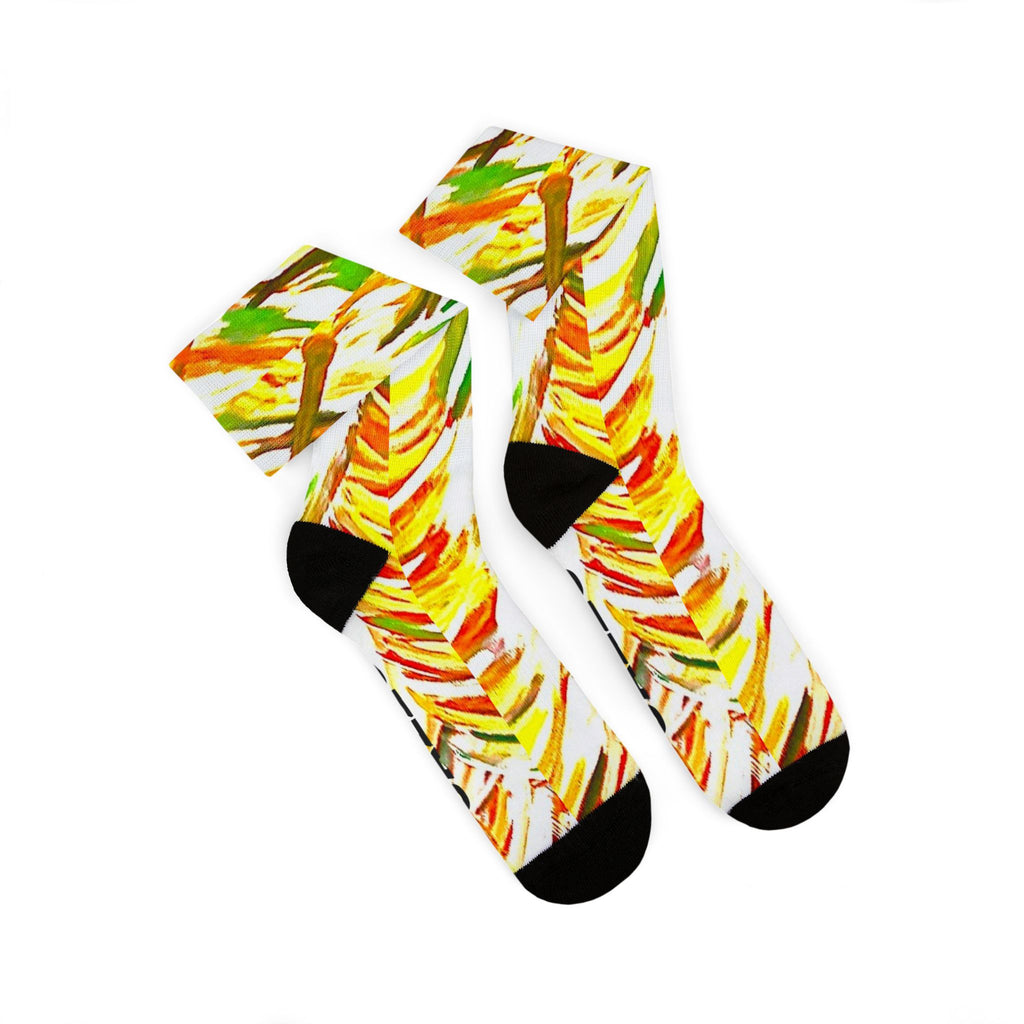 CAZZO SOCKS "TORNADO" YELLOW