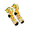 CAZZO SOCKS "TORNADO" YELLOW