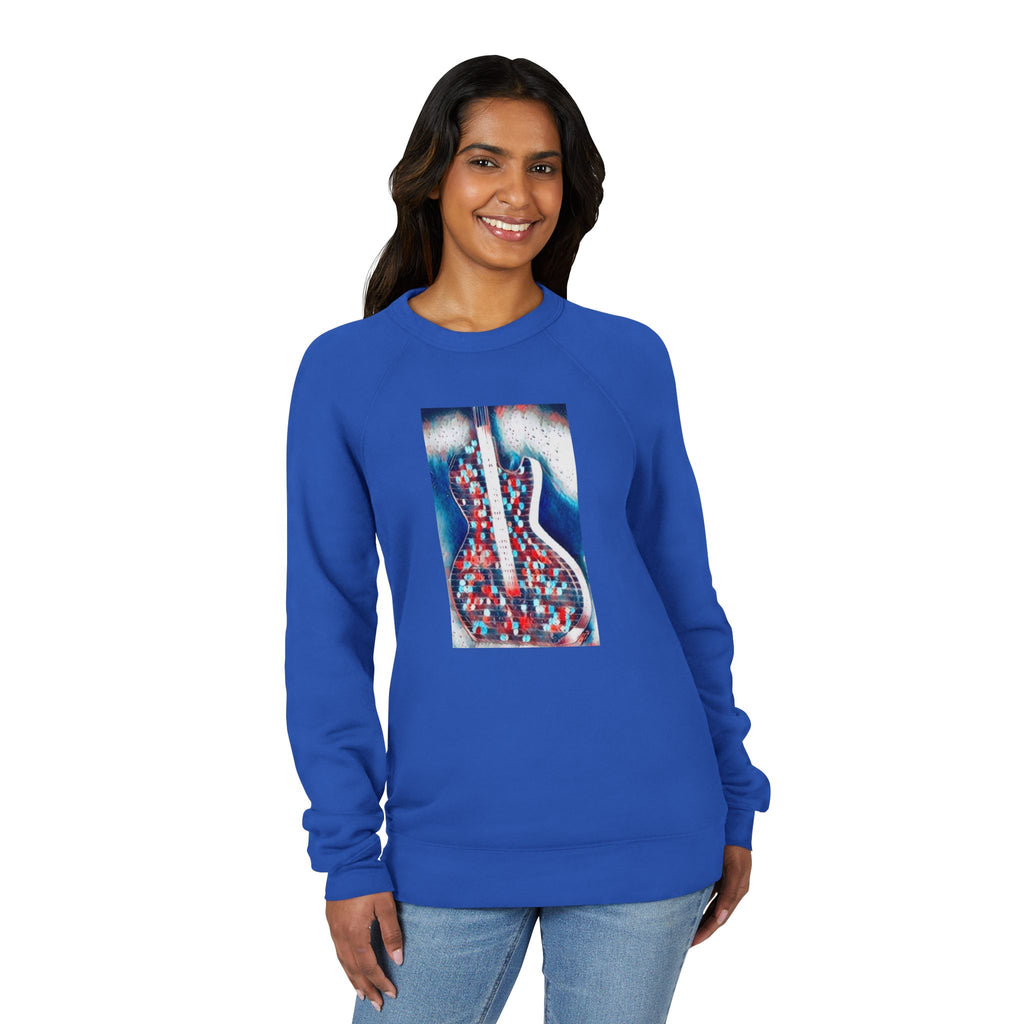 ALL AMERICAN GUITAR Sweatshirt — Red White & Blue