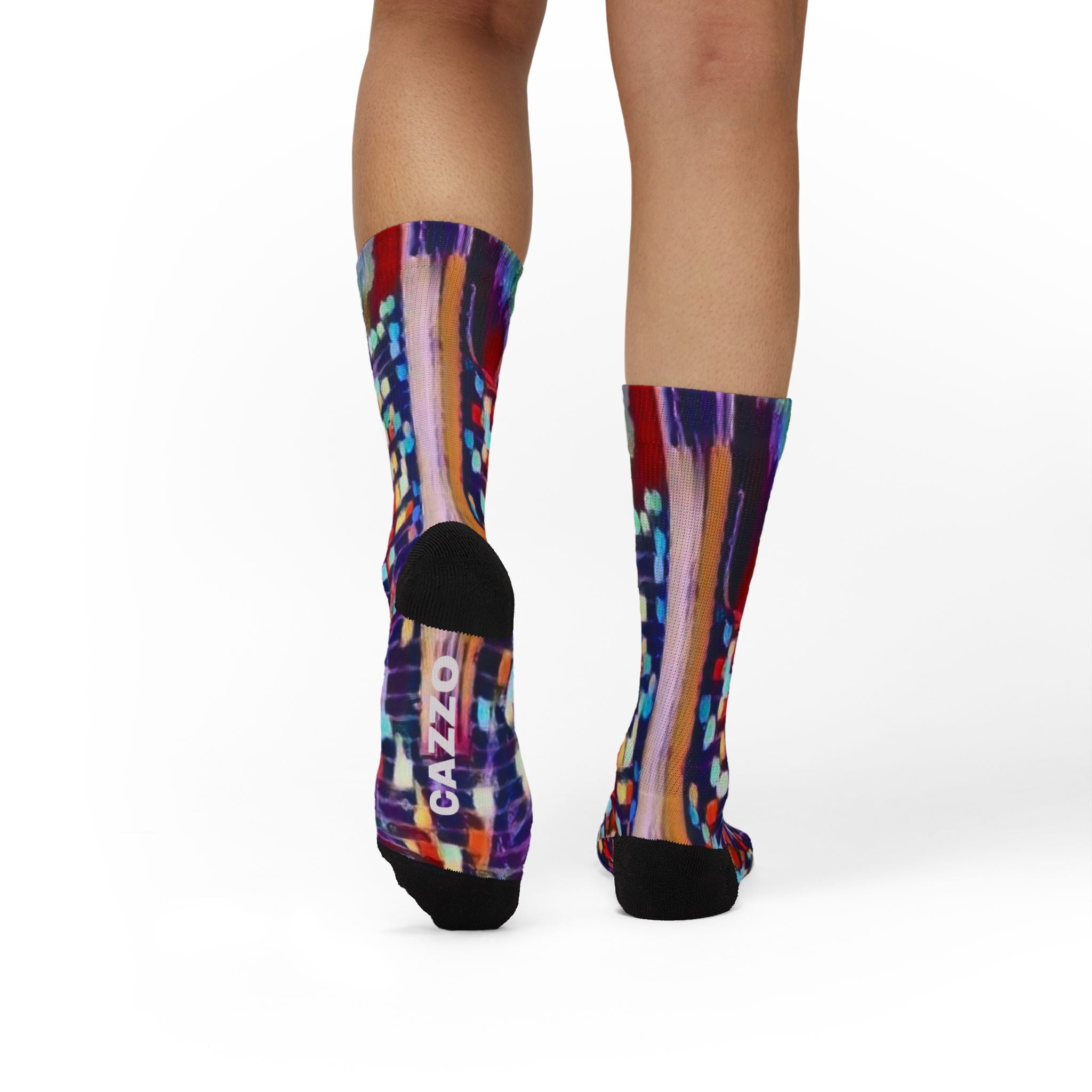 CAZZO SOCKS "ALL AMERICAN GUITAR" Mosaic