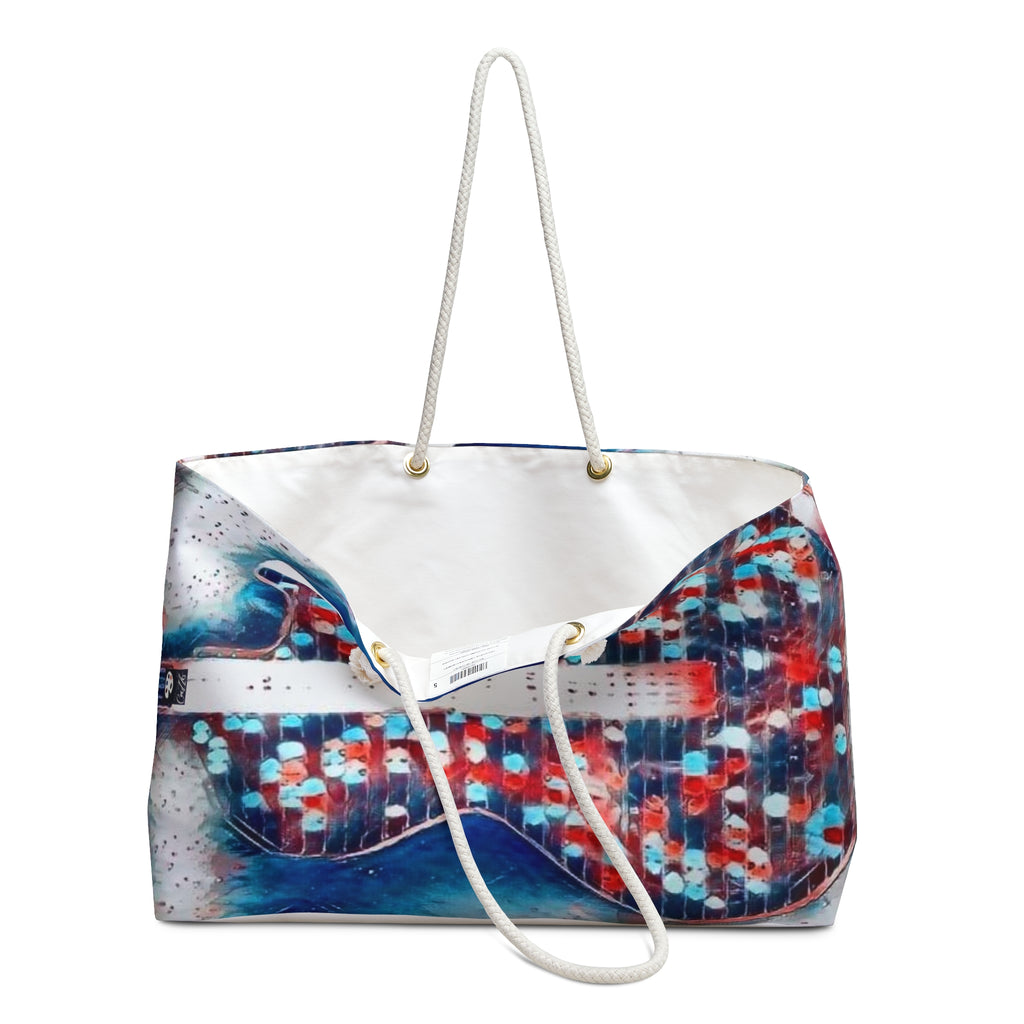 ALL AMERICAN GUITAR Weekender Bag — Red White & Blue