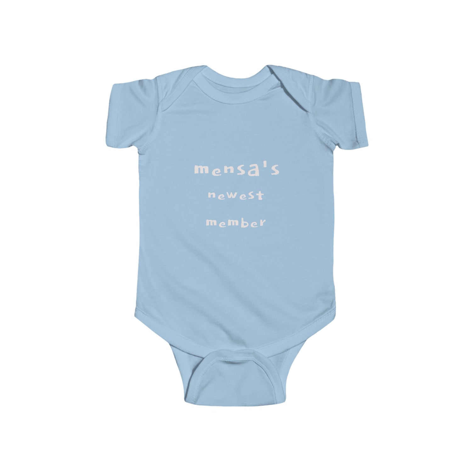 "BABY TALK TEES" 0 TO 24 months  "Mensa&